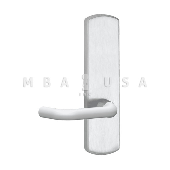 Von Duprin Grade 1 Passage 03 Lever Trim, For Use w/ 98/99 Series Rim/Vertical Rod Exit Devices, Satin Chrome, Left-Hand Reverse (996L-BE-03-R/V 26D LHR)