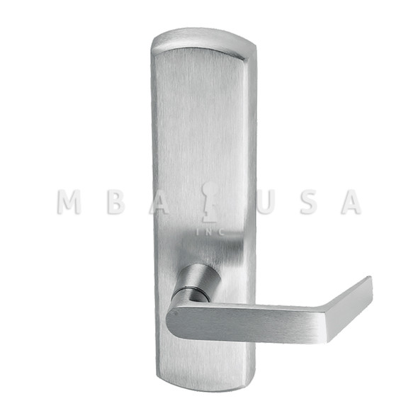 Von Duprin Grade 1 Passage 06 Lever Trim, For Use w/ 98/99 Series Rim/Vertical Rod Exit Devices, Satin Chrome, Right-Hand Reverse (996L-BE-06-R/V 26D RHR)