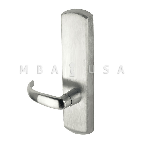 Von Duprin Grade 1 Passage 17 Lever Trim, For Use w/ 98/99 Series Rim/Vertical Rod Exit Devices, Satin Chrome, Left-Hand Reverse (996L-BE-17-R/V 26D LHR)