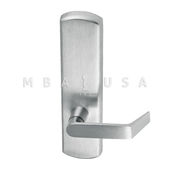Von Duprin Grade 1 Lever Trim, Dummy Function, 06 Lever w/ Escutcheon, Satin Chrome, Right Hand Reverse (996L-DT-06 26D RHR)