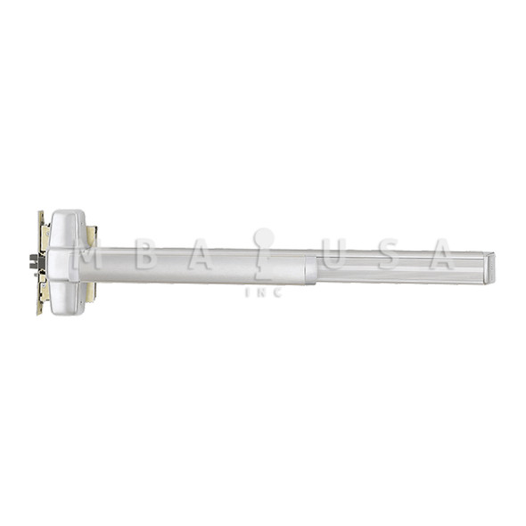 Von Duprin Grade 1 Mortise Exit Bar, 48" Device, Fire Rated, Exit Only, Less Dogging, Satin Chrome, Field Reversible (9975EO-F 4 26D)