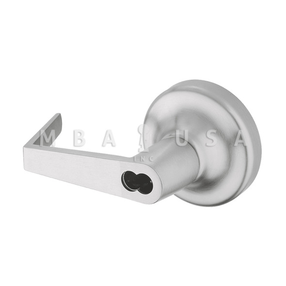 ACCENTRA Rose x Lever Trim, Classroom (08), SFIC Prep, Less Core, Augusta Lever, Satin Chrome (B-AU446F 626)