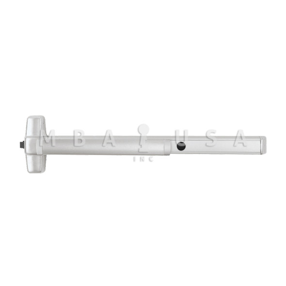 Von Duprin Grade 1 Rim Exit Device, 36", Exit Only, Cylinder Dogging, Non-Keyed, Satin Stainless Steel, Non-Handed (CD98EO 3 32D)