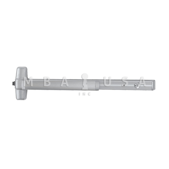 Von Duprin Grade 1 Grade 1 Delayed Egress Exit Device, Rim Latch, Exit Only, Satin Aluminum Clear Anodized (CXA99EO 3 28)