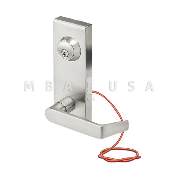 SDC SPECTRA S6000 Eclipse Style Electric Trim, Field Selectable, Less Cylinder, Satin Stainless Steel (EKE03U)