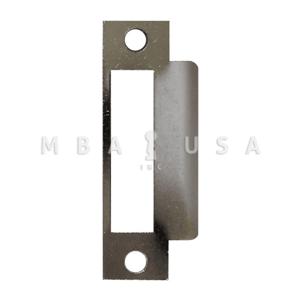 Don Jo ANSI Strike for Mortise Locks, 4-7/8" by 1-1/4" 13 Gauge Stainless Steel, Satin Stainless Steel (MST-161-630)