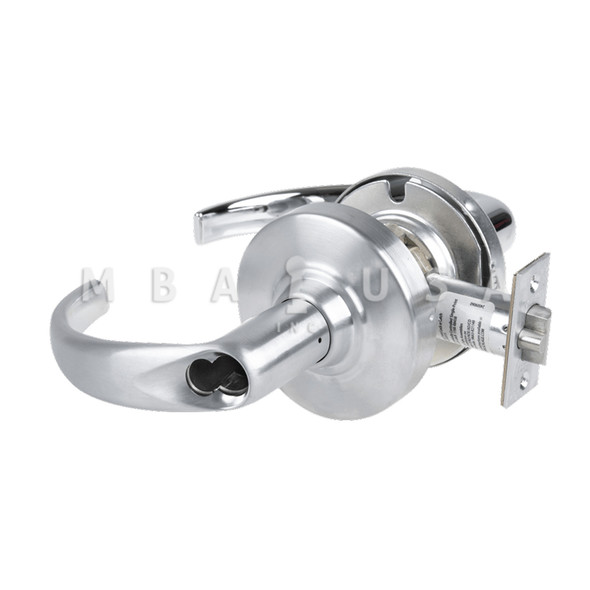Schlage Grade 1 Institutional Lock, Sparta Lever, Schlage FSIC Prep Less Core, Satin Chrome, Non-Handed (ND82JD SPA 626)