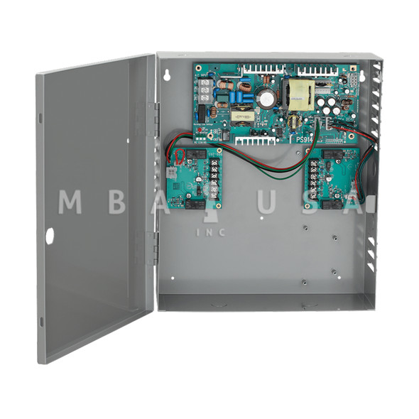 Von Duprin Base Power Supply (4A (16A inrush) @ 12/24 VDC Field Selectable), 2 Relay Board Output (PS914-2RS)