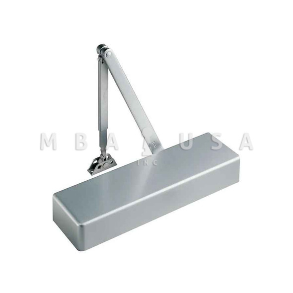 ACCENTRA Door Closer, UNI Stop, Non-Hold Open, Size 1-6, 33" to 41" Doors, Full Cover, Aluminum (UNI4400 33-41 689)