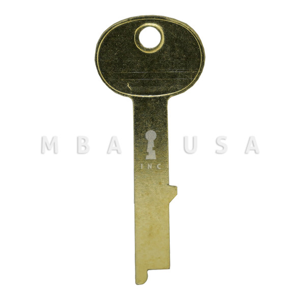 J Key Blank for Kumahira Safe Deposit Lock