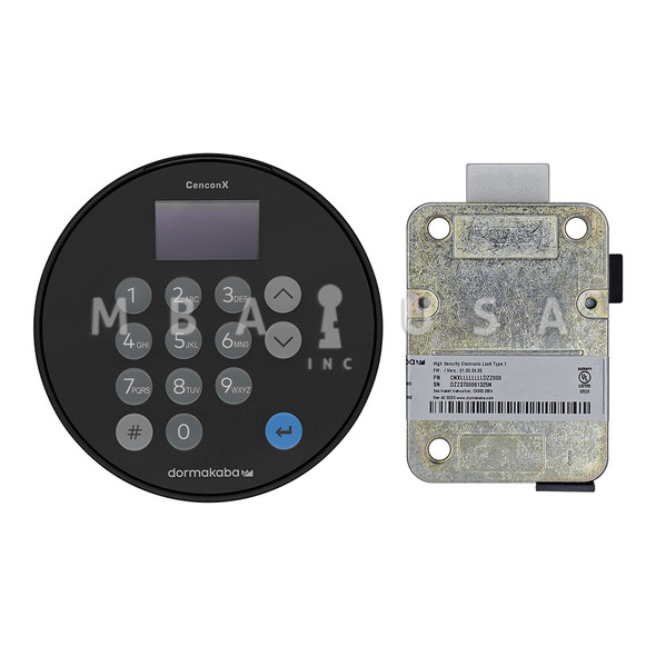 Dahara　RK515 Dormakaba CenconX, Direct Drive Deadbolt Lock w/ Black Keypad