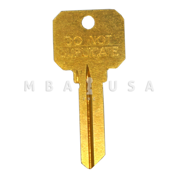 Ilco "Do Not Duplicate" Key Blank, Schlage E Keyway, 6-Pin (A1145E)