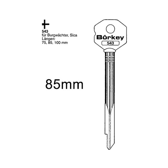 CROSS CUT BLANK 543/85MM GROUP 17