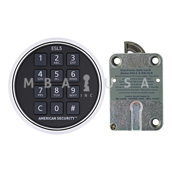 S　BK S&G Atlas Pivot Bolt (SGBasic Swing Bolt) Lock, NO RESET