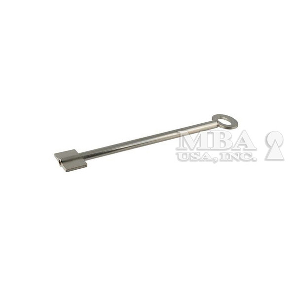 CHUBB LIPS DOUBLE BITTED MILD STEEL PIPE KEY BLANK 95MM