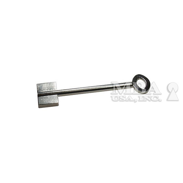 KROMER 8-GAUGE DOUBLE BITTED PIPE KEY BLANK 80MM