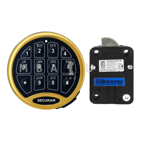 garb_ページ LGBASIC SWINGBOLT LOCK W/ 1-BATTERY KEYPAD, CHROME - MBA USA