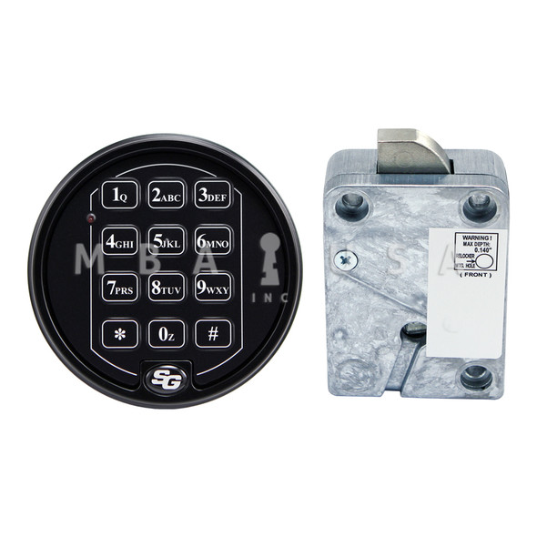 S&G Titan Pivotbolt (Swingbolt) Lock Package w/ 2-Battery Keypad