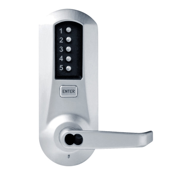 Simplex 5000 Series Cylindrical Combination Lever Lock, Passage