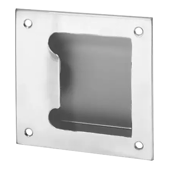 Rockwood Barrier Free Flush Pull, 5x5", 7/8" Depth, Satin Stainless Steel (BF97 US32D) Rockwood Barrier Free Flush Pull, 5x5", 7/8" Depth, Satin Stainless Steel (BF97 US32D)