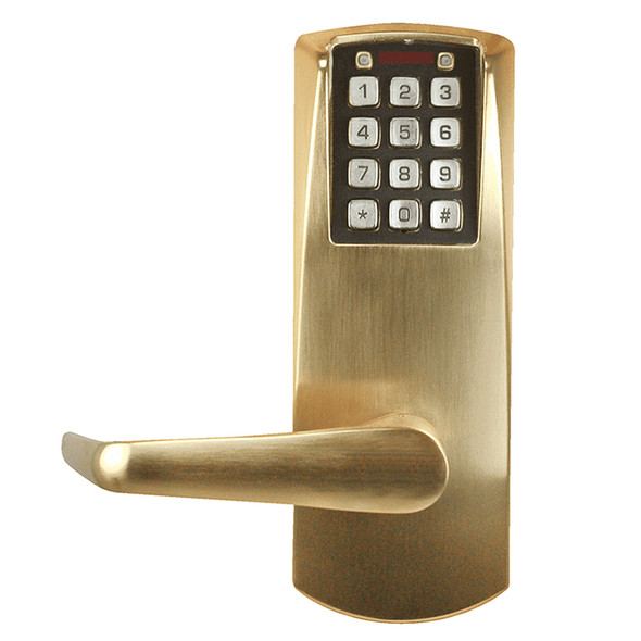 E-Plex 2000 Cylindrical Lock, 100 Access Codes, 1,000 Audit Events, 2-3/8" Backset, 1/2" Throw, No Key Override (E2032LL-606-41) E-Plex 2000 Cylindrical Lock, 100 Access Codes, 1,000 Audit Events, 2-3/8" Backset, 1/2" Throw, No Key Override (E2032LL-606-41)