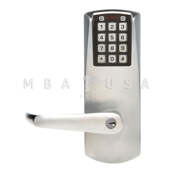 E-Plex 2000 Exit Trim, 100 Access Codes, 1,000 Audit Events, Yale 7160 CVR Devices, KIL, Schlage C Keyway (E202YXSLL-626-41)