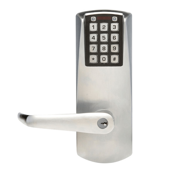 E-Plex 2000 Mortise Lock, 100 Access Codes, 1,000 Audit Events, No Deadbolt, KIL, Schlage C Keyway (E2066XSLL-626-41)