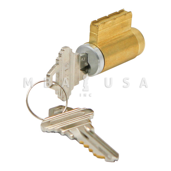 Ilco KIK/KIL Cylinder, 5-Pin (Drilled 6), Schlage SC1 Keyway