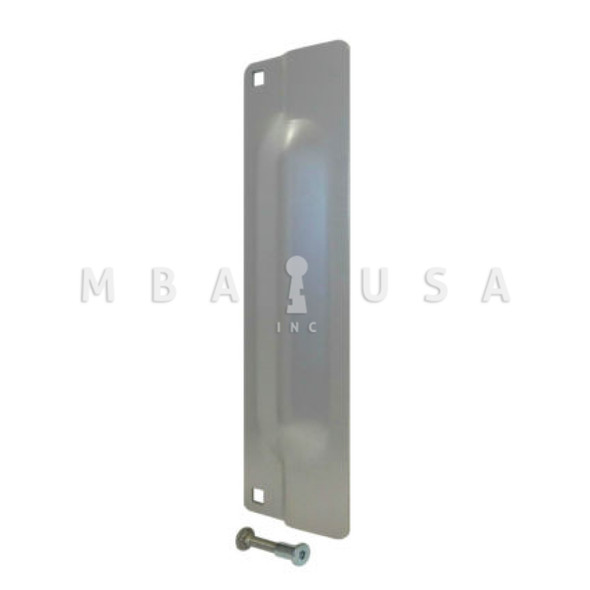 Don-Jo Latch Protector for Outswinging Doors (PMLP-211-EBF-SL)