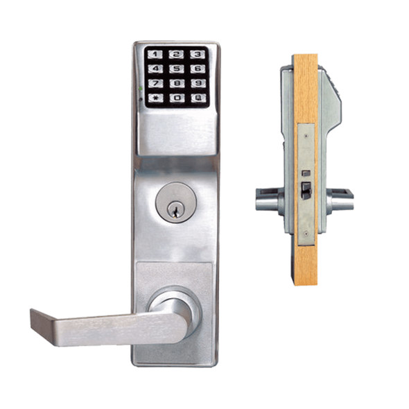 Alarm Lock Trilogy T2 Access Lock for Mortise Prep, Deadbolt Function, Right Handed (DL2700DBR US26D) Alarm Lock Trilogy T2 Access Lock for Mortise Prep, Deadbolt Function, Right Handed (DL2700DBR US26D)