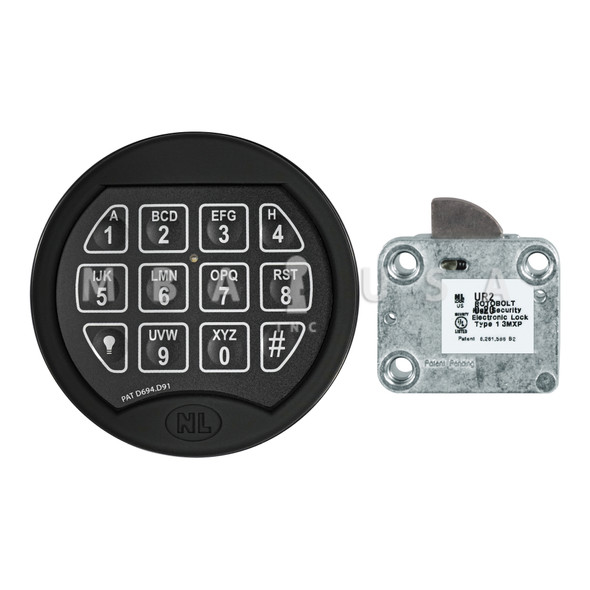 NL Basic Full-Size Rotobolt Package, 2-User Swingbolt Lock w
