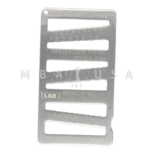 LAB 6-in-1 Key Gauge