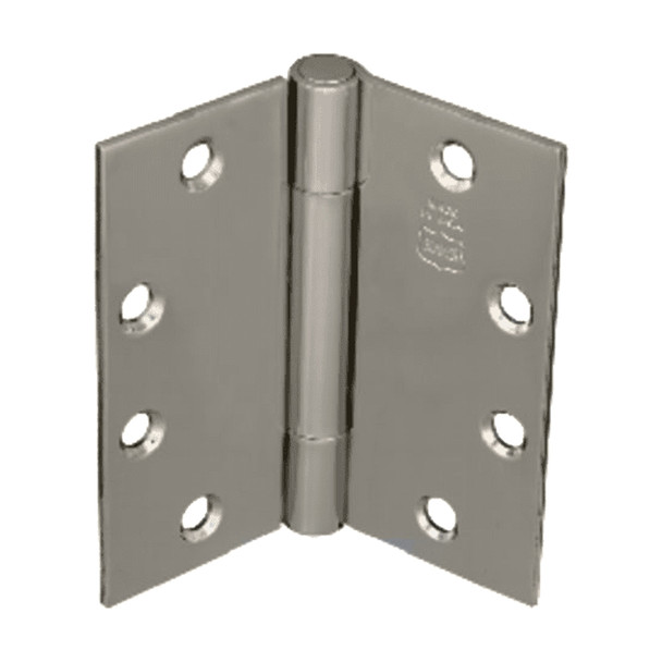 Bommer Lubricated Bearing Three Knuckle Architectural Grade Hinge with Button Tips, 4-1/2" by 4-1/2", Primed for Painting (LB8000-450-600) Bommer Lubricated Bearing Three Knuckle Architectural Grade Hinge with Button Tips, 4-1/2" by 4-1/2", Primed for Painting (LB8000-450-600)