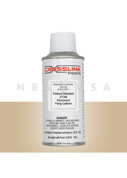 GSA Spray Paint, Parchment, 4oz (FED-STD-595 / SAE-AMS-STD-595 27769)