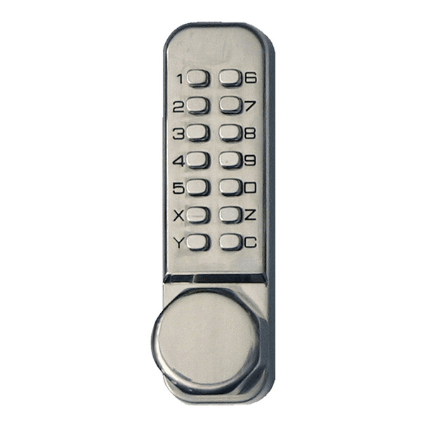 Simplex LD450 Series, Light Duty Pushbutton Knob Lock, 2-3/4" Backset, Latch Holdback (LD452-35-32D-41) Simplex LD450 Series, Light Duty Pushbutton Knob Lock, 2-3/4" Backset, Latch Holdback (LD452-35-32D-41)