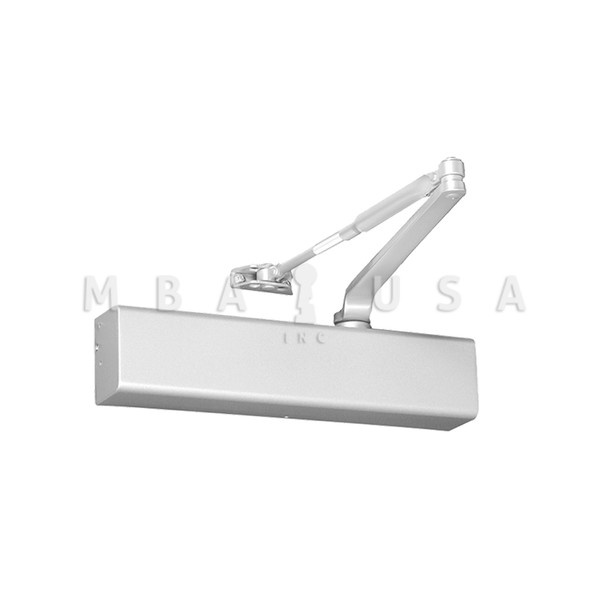 ACCENTRA Door Closer, Tri-Packed (Regular, Parallel, Top Jamb Mont), Non-Hold Open, Size 1-6, Slim Line Cover, Aluminum (3301 689)