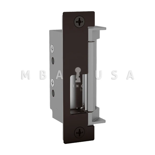 HES Grade 1 Electric Strike, Fail Safe/Fail Secure, 12/24 VDC, Low Profile, Fire Rated, Oil Rubbed Bronze (4500C-613E)