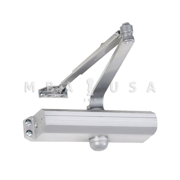 ACCENTRA Door Closer, Tri-Packed (Regular, Parallel, Top Jamb Mount), Non-Hold Open, Size 1-6, Aluminum (51 689)