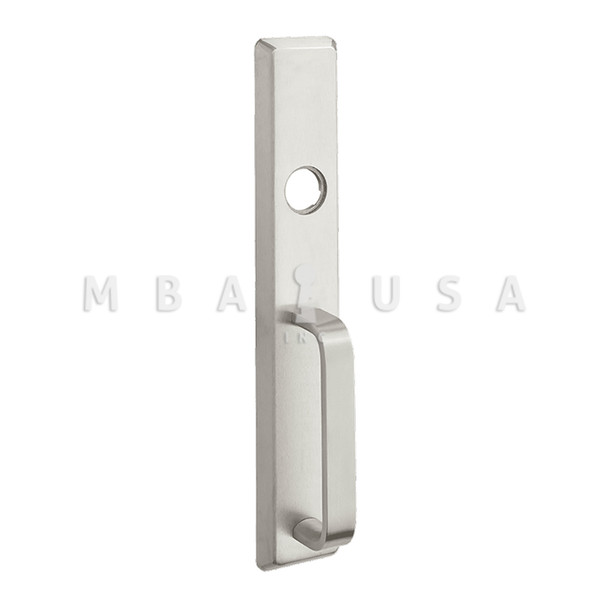 ACCENTRA Pull x Escutcheon x Cylinder (Less Cylinder), 1500, 2100, 6100, 7100 Series, Satin Stainless Steel (632F 630)
