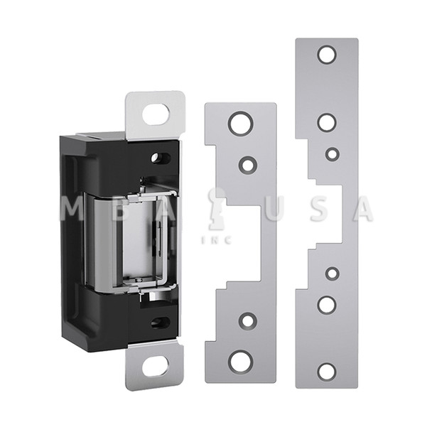 HES Grade 1 Electric Strike, Fail Safe/Fail Secure, 12/24 VDC, Latchbolt Monitor, Satin Stainless Steel (7000C-630-LBM)
