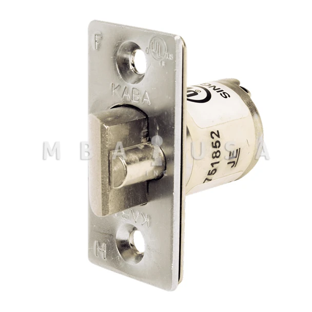 DormaKaba 2-3/8" Backset, 1/2" Throw Latch, Satin Chrome (75185-26D-01)