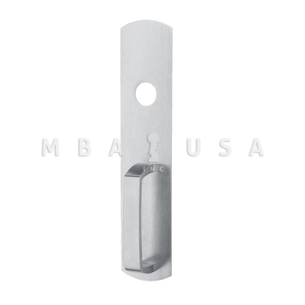 Von Duprin Grade 1 Pull Trim, Nightlatch Function, Mortise Prep, Satin Chrome, Non-Handed (880NL-R 26D)