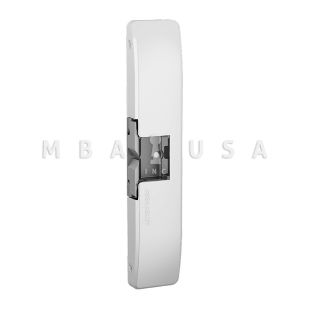 HES Grade 1 Electric Strike, Fail Safe/Fail Secure, 12/24 VDC, Surface Mounted, 3/4" Thickness, Bright Stainless Steel (9600-629)