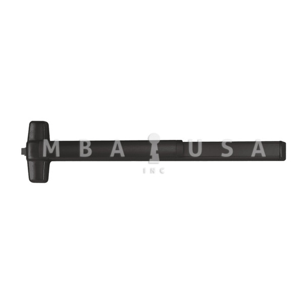 Von Duprin Grade 1 Rim Exit Device, 36" Length, Fire Rated, Exit Only, Less Dogging, Black Anodized Aluminum, Non-Handed (98EO-F 3 315)