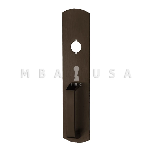 Von Duprin Grade 1 Pull Trim, Nightlatch Function, Rim/Vertical Rod Prep, Dark Bronze Painted, Non-Handed (990NL-R/V SP313)