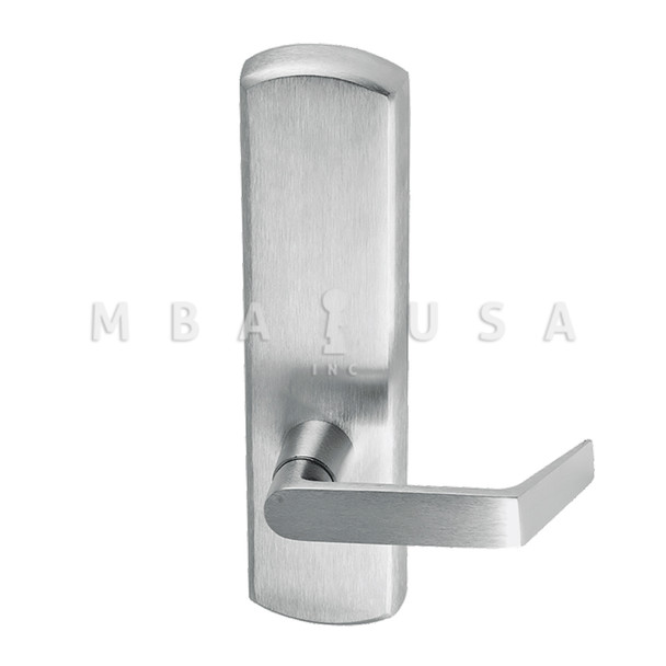 Von Duprin Grade 1 Passage 06 Lever Trim, For Use w/ 98/99 Series Rim/Vertical Rod Exit Devices, Satin Chrome, Right-Hand Reverse (996L-BE-06-R/V 26D RHR)