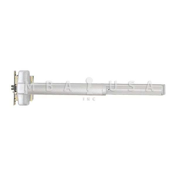 Von Duprin Grade 1 Mortise Exit Bar, 36" Device, Exit Only, Hex Dogging, Satin Aluminum Clear Anodized, Field Reversible (9975EO 3 US28)