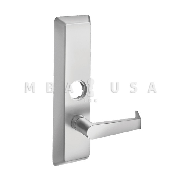 ACCENTRA Escutcheon Trim, AU, Lever x Escutcheon x Cylinder, Right Hand Reverse, Satin Chrome (AU627F 626 RHR)