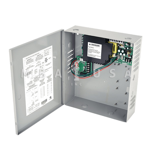 Von Duprin Base Power Supply (4A (16A inrush) @ 12/24 VDC Field Selectable), 2 Relay Board Output w/ FA (PS914-2RS-FA)