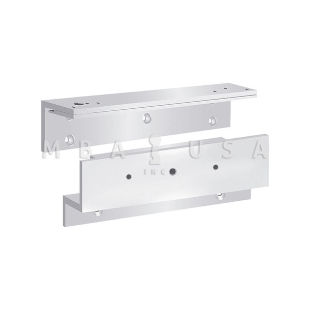 SDC Top Jamb Kit for EMLocks, Single for 350V Narrow Line EMLock, Satin Aluminum Clear Anodized (TJ350)